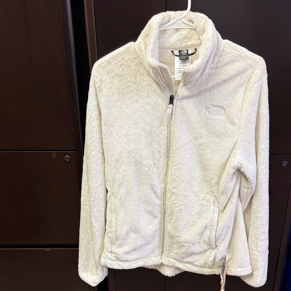 The North Face Off-White Fleece Jacket
